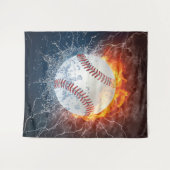 Tenture Baseball (Devant (Horizontal))