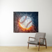 Tenture Baseball (En situation (horizontale))