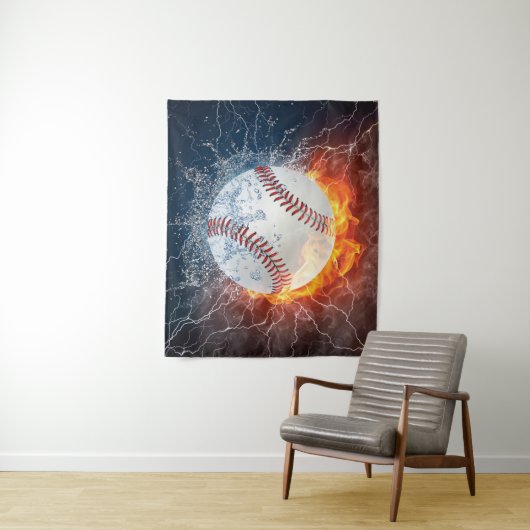 Tenture Baseball (En situation)