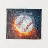 Tenture Baseball (Devant (Horizontal))