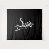 Tenture Baseball Halloween baseball (Devant (Horizontal))