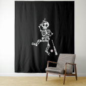 Tenture Baseball Halloween baseball (En situation)