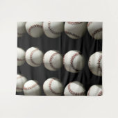 Tenture Baseballs (Devant (Horizontal))