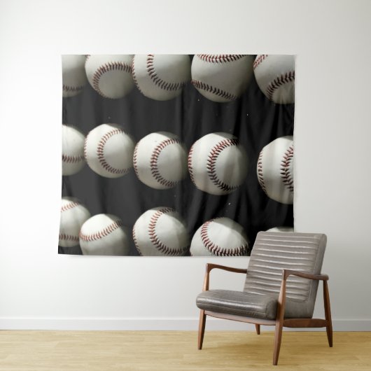 Tenture Baseballs (En situation (horizontale))
