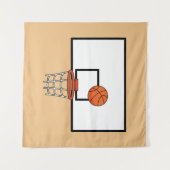 Tenture Basket-ball (Devant (Horizontal))
