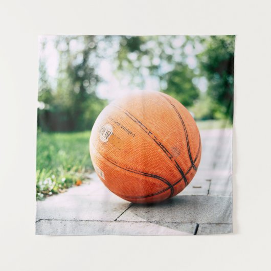 Tenture Basket-ball cadeau (Devant)