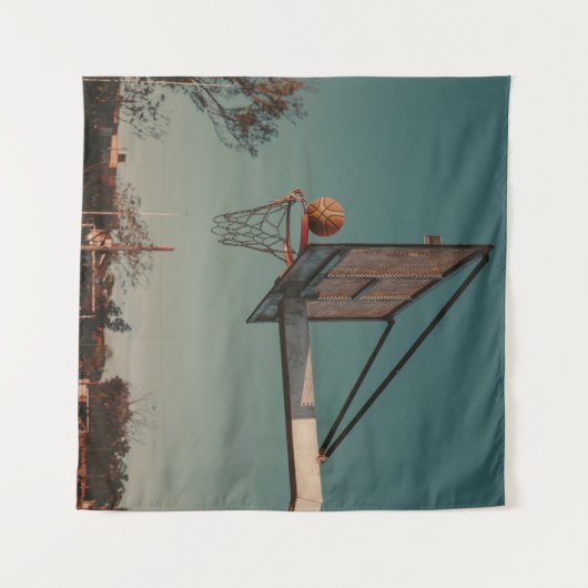 Tenture Basket-ball cool (Devant (Horizontal))