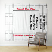 Tenture Basket-ball de mars Montre de la partie Contexte (En situation (horizontale))