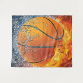 Tenture Basket flamboyant (Devant (Horizontal))
