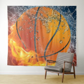 Tenture Basket flamboyant (En situation (horizontale))