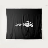 Tenture Basse Guitare Joueur Baider (Devant (Horizontal))