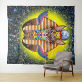 Tenture Bastet (En situation (horizontale))