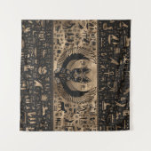 Tenture Bastet, déesse égyptienne des chats (Devant (Horizontal))