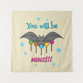 Tenture Bat Craving Lollipops (Devant)