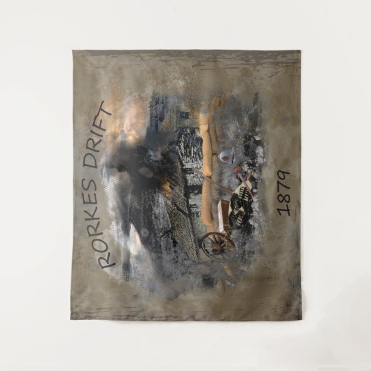 Tenture Bataille de Rorke's Drift 1879 (Devant)