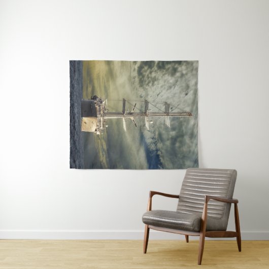 Tenture Bataille de voile (En situation (horizontale))