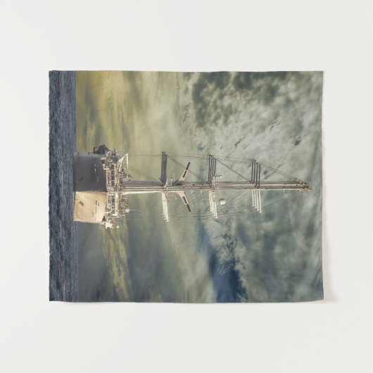 Tenture Bataille de voile (Devant (Horizontal))