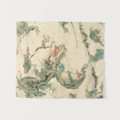 Tenture Bataille Des Grenouilles - Kawanabe Kyosai (Devant (Horizontal))