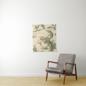 Tenture Bataille Des Grenouilles - Kawanabe Kyosai (En situation)