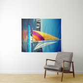 Tenture Bateau (En situation (horizontale))