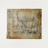 Tenture bateau grec vintage (Devant (Horizontal))