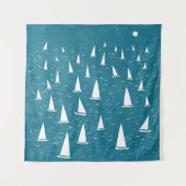 Tenture Bateau Nautique (Devant)