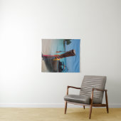 Tenture Bateau thaïlandais traditionnel (En situation (horizontale))