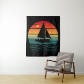 Tenture Bateau vintage (En situation)