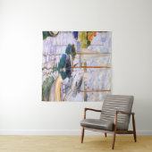 Tenture Bateaux à voile sur la Seine au Petit Claude Monet (En situation (horizontale))