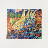 Tenture Bateaux de pêche, Collioure | Andre Derain | (Devant (Horizontal))