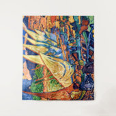 Tenture Bateaux de pêche, Collioure | Andre Derain | (Devant)