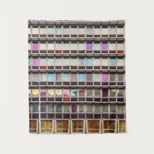 Tenture Bâtiment coloré (Devant)