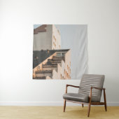 TENTURE BÂTIMENT EN BÉTON BLANC (En situation)