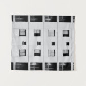 Tenture Bâtiment en béton blanc (Devant (Horizontal))