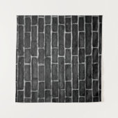 Tenture Bâtiment mur en brique de mur (Devant (Horizontal))