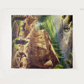 Tenture Bâtir l'arche de Noé (Devant (Horizontal))