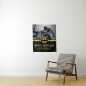 Tenture Batman | Tableau Noir Joyeux Anniversaire (En situation)