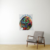 Tenture battements et papillonnements (En situation)