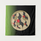 Tenture Battes Vampire de Ketchup (Devant (Horizontal))