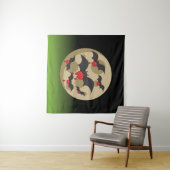 Tenture Battes Vampire de Ketchup (En situation (horizontale))