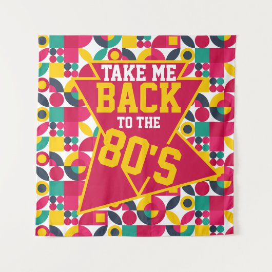 Tenture Bauhaus Géométrique (Devant)