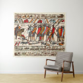 TENTURE BAYEUX TAPESTERIE BATAILLE DE HASTINGS CHEVALIERS  (En situation (horizontale))