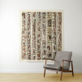 Tenture BAYEUX TAPESTRY 1066 Bataille d'Hastings (En situation)