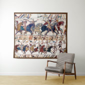 TENTURE BAYEUX TAPESTRY 1066 NORMAN KNIGHTS AND ARCHERS (En situation (horizontale))