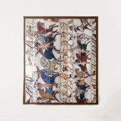 TENTURE BAYEUX TAPESTRY 1066 NORMAN KNIGHTS AND ARCHERS (Devant)