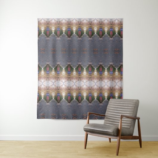 Tenture BC Fall Trees Ikat 7 (En situation)