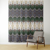 Tenture BC Fall Trees Ikat 9 (En situation)