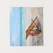 Tenture Beaches tropicales | Beach Chair on Sand (Devant)