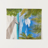 Tenture Beaches tropicales | Maldives Island Wooden Jetty (Devant (Horizontal))