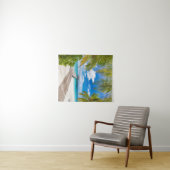 Tenture Beaches tropicales | Maldives Island Wooden Jetty (En situation (horizontale))